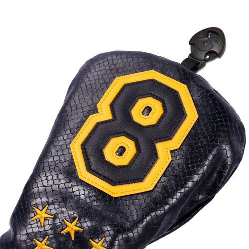SHABIER Golf Sports Style Golf Wood Club Headcover Fairway Cover for #5 Head Club (Black 24 Fairway Cover)