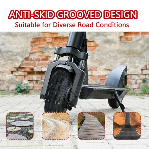 90/65-6.5 Vacuum tire, 11 Inch Replacement, With tire Air Valve, for Dualtron Zero 11X Kaabo Scooter Fits Most 38cc 47cc and 49cc Mini Pocket Bikes MTA1/MTA2, GP-RSR and More (Vacuum Tire x 2)