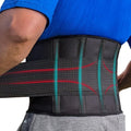 NeoHealth Plus Size Lower Back Brace 4XL - The Most Effective Back Pain Relief for Men & Women, Adjustable Lumbar Support Belt for Injury Prevention, Sciatica, Scoliosis, Herniated Disc