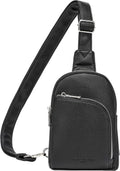 INICAT RFID Blocking Sling Bag - Anti-Theft Crossbody Purse for Women | Vegan Leather Travel Fanny Pack
