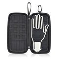 Golf Glove Holder Case, Golf Bag Organizer Hard Protective Case with Glove Shaper ,Pocket & Slots Store Golf Accessories and Personal Items Multifunctional Storage Golf Bag Gift for Men Women Golfers