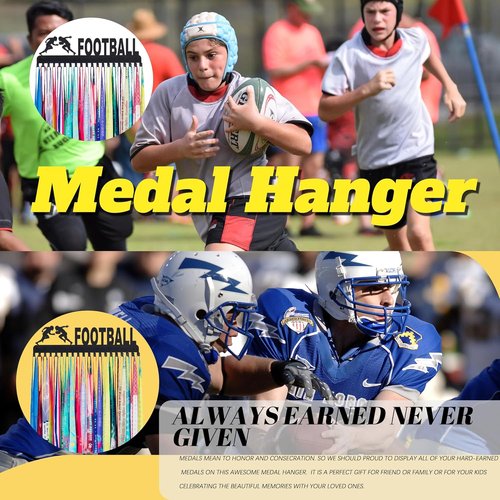 Goutoports Medal Hanger Display - Durable Metal Rack for 60+ Medals | Easy Installation for Sports Collectibles