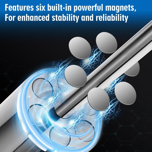 YSVORTOT Weight Stack Pin Extender for Cable Machine & Home Gym |10mm & 8mm Diameter | Heavy-Duty Steel Construction | Magnetic Safety Design | Adds Up to 100 lbs Extra Weight