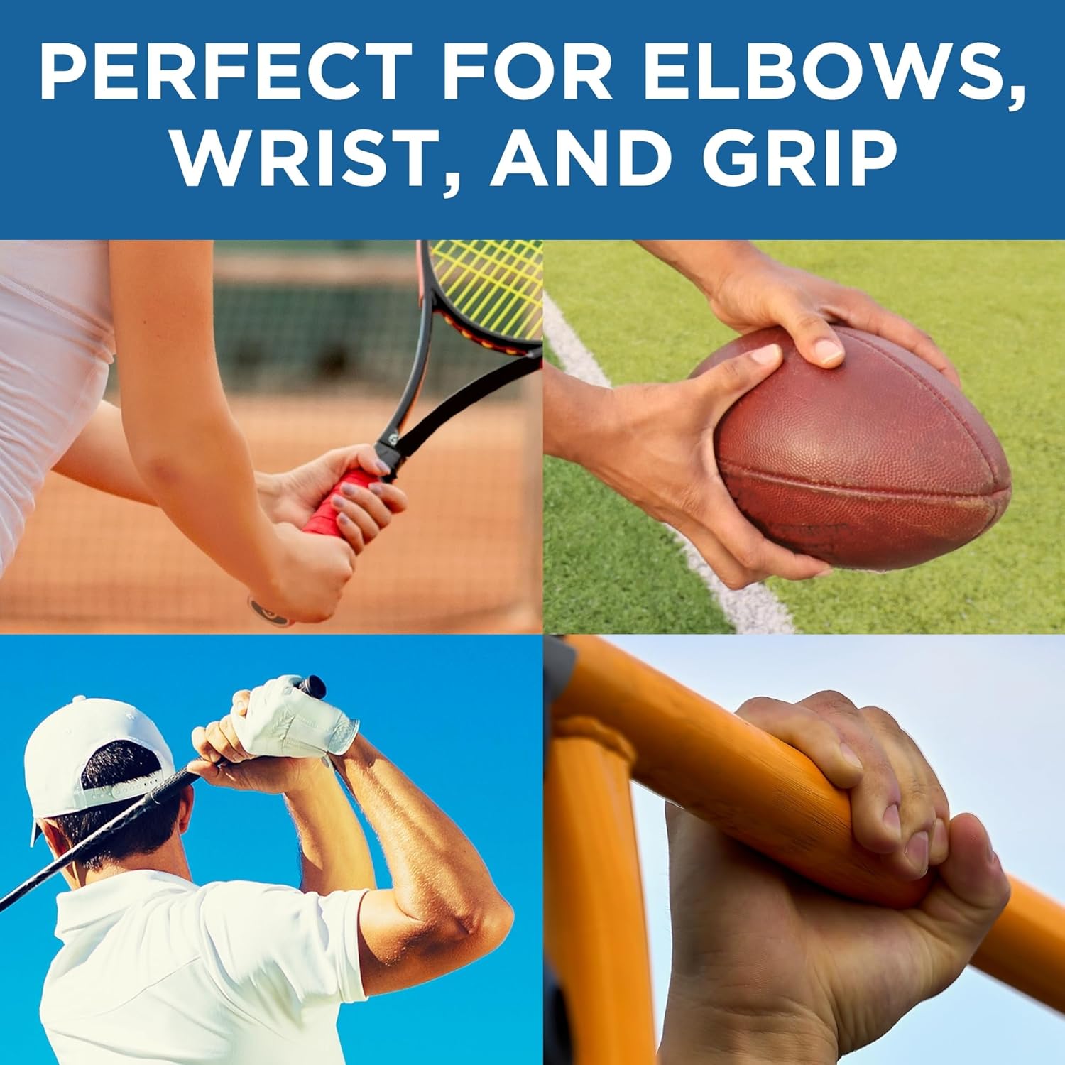 TheraBand FlexBar Resistance Bar - Extra Light Yellow Therapy Bar for Wrist & Forearm Exercises