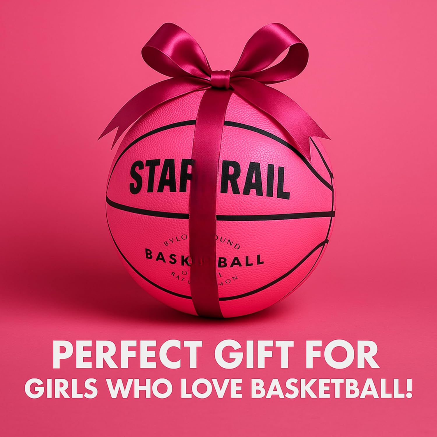 TOMLEON Light Up Basketball - Glow in The Dark LED Basketball Size 7 | Perfect Gift for Kids