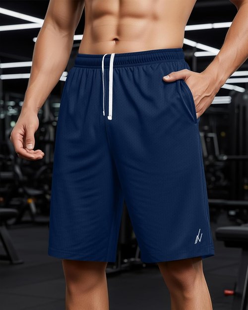 NY Threads Men's Athletic Shorts - Quick Dry, Lightweight Workout & Running Gym Shorts with Pockets | 3 Pack