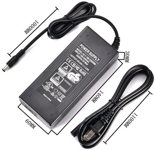 Smarthu 42V 2A Electric Scooter Charger,gotrax Charger,Suitable for gotrax Electric Scooter GXL V2,Eclipse,Apex,Xr Ultra,XR Elite,G3,G4,GMAX Ultra