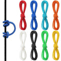 D Loop Ropes 10 ft Archery Bow String Release Set – 8 Color Nylon D Loop Wires for Compound Bows