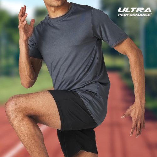 Men’s Workout Short Sleeve Athletic Gym T-Shirts 3 Pack Mens Dry Fit Running Shirt Moisture Wicking Active Crew Tees for Men