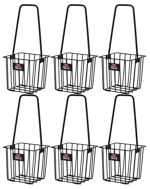 Tourna Ballport Pro 50 Ball Tennis Hopper - 6 Pack