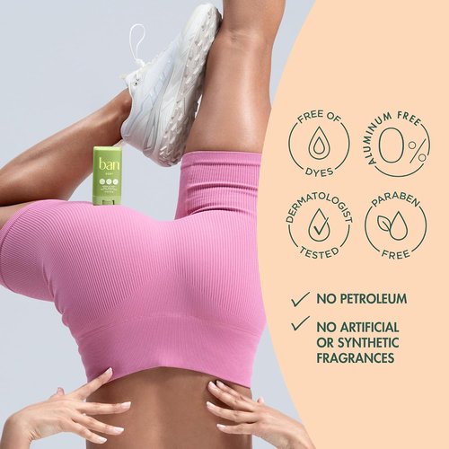 Ban Thigh & Body Anti-Friction Balm - Prevent Chafing & Skin Irritation | Unscented, 1.4 Oz