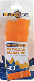 SplatRball Blaster | 400 Round Capacity Magazine - Vibrant Orange Design