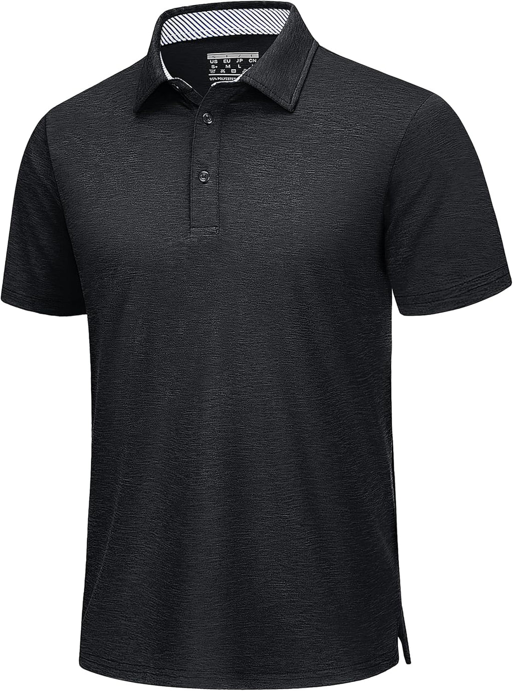 TACVASEN Men's Quick-Dry Golf Polo Shirt - Moisture-Wicking & Breathable Casual Wear