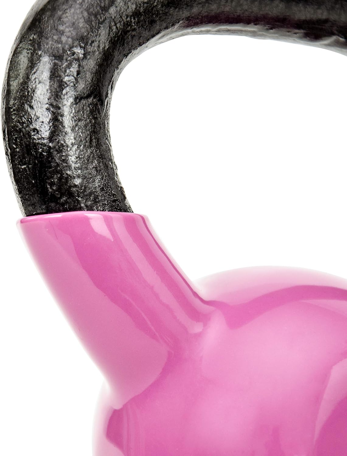 Sunny Health & Fitness Vinyl Coated Kettlebell - Ideal for Strength Training & Swinging | Available in 5-25 Pounds