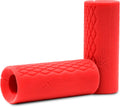 ProsourceFit Thick Grips - 1.9-Inch Axle Bar Adapter for Weightlifting & Strength Training | Red