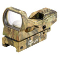 CVLIFE 1X22X33mm Red Green Dot Sight Scope Reflex Sight Optic with 20mm Rail