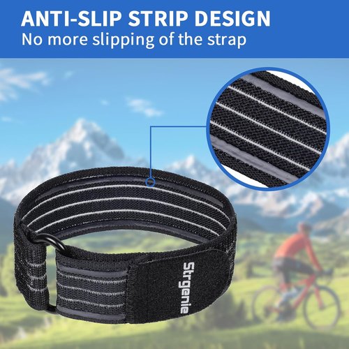Elastic Boot Straps - Anti-Slip Cowboy Boot Ankle Straps for Adjustable Pant Legs