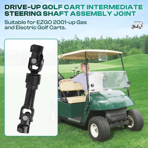 EZGO TXT Intermediate Steering Shaft Joint Assembly Golf Carts 2001-Up, 70580-G01