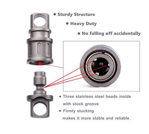 BANG TI titanium quick release keychain detachable (2)