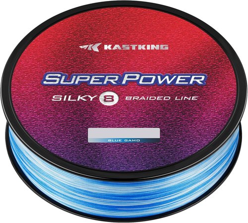 KastKing SuperPower Braided Fishing Line - Zero Stretch, Abrasion Resistant, Smaller Diameter - Essential Gear!