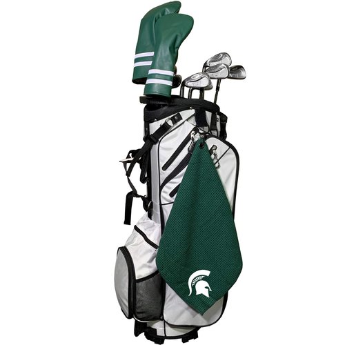 Team Golf NCAA Michigan State Spartans Microfiber Golf Towel, 15x15 (Multicolor)