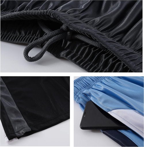 Abovewater Men's Basketball Shorts - Deep Pockets & Drawstring for Gym Training | Comfortable Fit