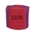 150 Ft Heavy Duty Climbing Rope, 1/2 in Arborist Rope for Tree Rigging - Red (Variation: 150ft-Red-1/2)