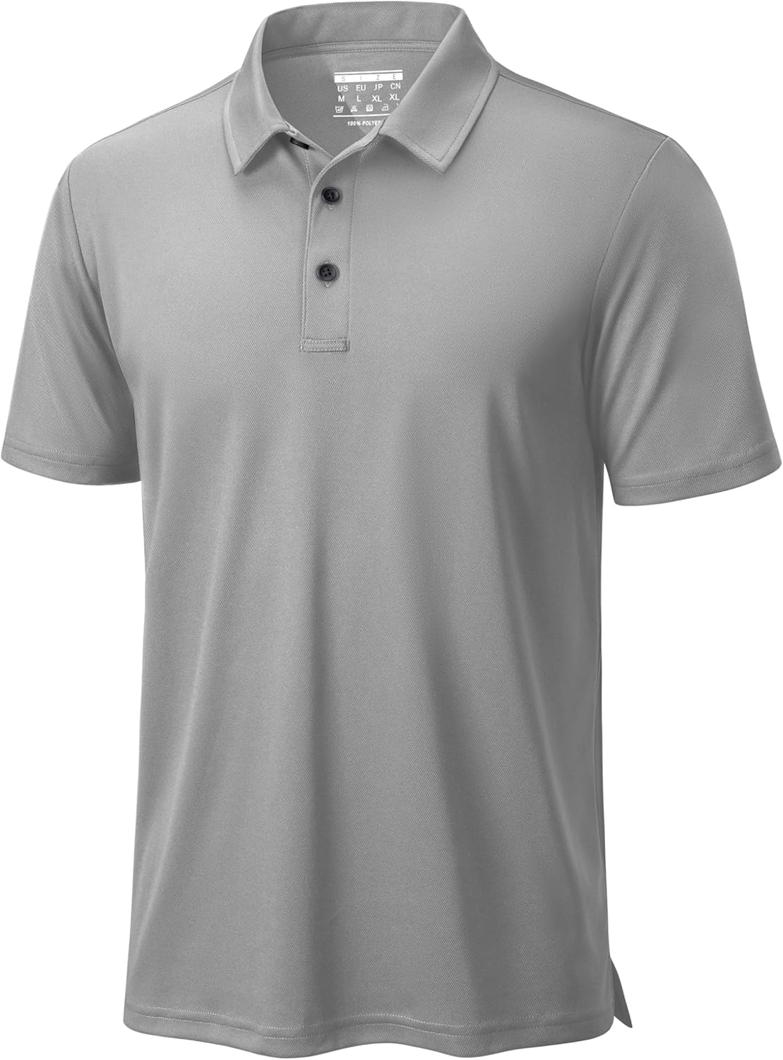 TACVASEN Men's Polo Shirt - Short Sleeve Dry Fit Golf & Tennis Performance Top | Casual Athletic Wear