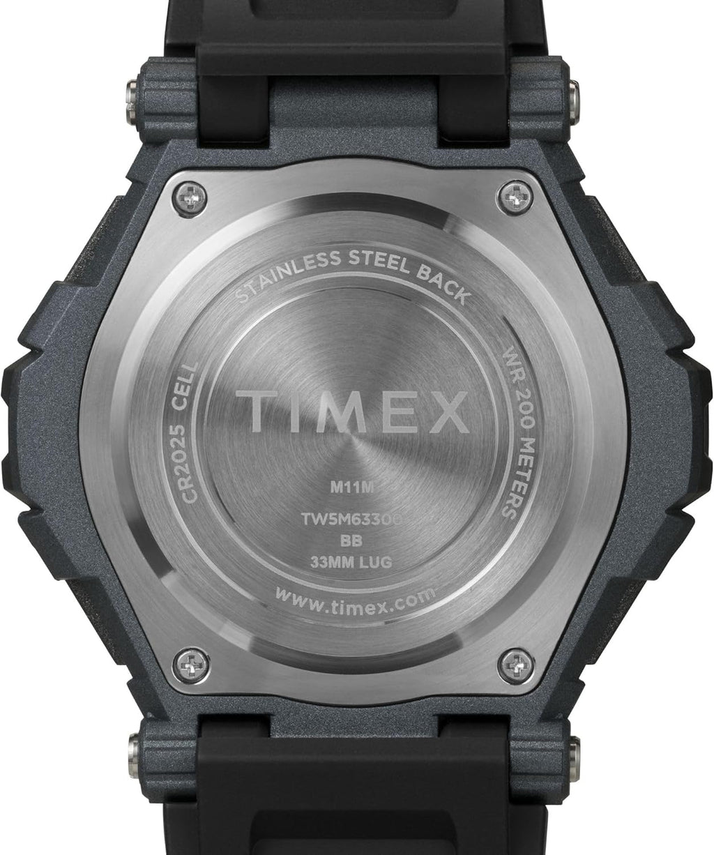 Timex Unisex Digital Watch - 52mm Size | Sleek Design with Easy-to-Read Display