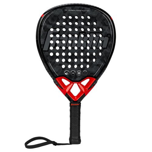 Franklin Sports Padel Racket - Glide - Fiberglass Diamond Shape Padel Racket with Foam Core - 365g Pop Tennis Paddle - Premium Performance - Blue/Yellow