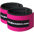 The X Bands - Ankle Cuff For Cable Machine - Ankle Straps - Gym Ankle Strap For Cable Machine - Neoprene Booties - Xbands Resistance Bands - X Bands Booty Bands - Ankle Workout Strap - Pink