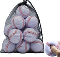Magicorange Foam Baseball - Unmarked Practice Training Ball for Soft Toss, Batting & Fielding