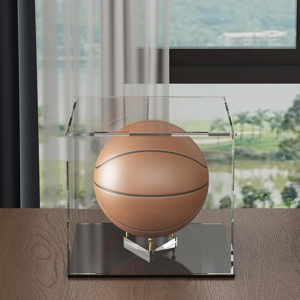 Skiennix Acrylic Ball Holder 3-Pack - Small for Baseball, Softball & Golf | Medium & Large for Basketball, Soccer, Volleyball