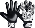 Regine Switzerland Soccer Goalie Gloves - Youth Football Goalkeeper Gloves with 4mm Super Grip Palm