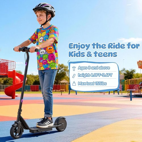 Aovowheel Electric Scooter - High-Speed Folding E-Scooter with 250W-500W Motor | 15-60 Miles Range, 6.5''-14'' Tires