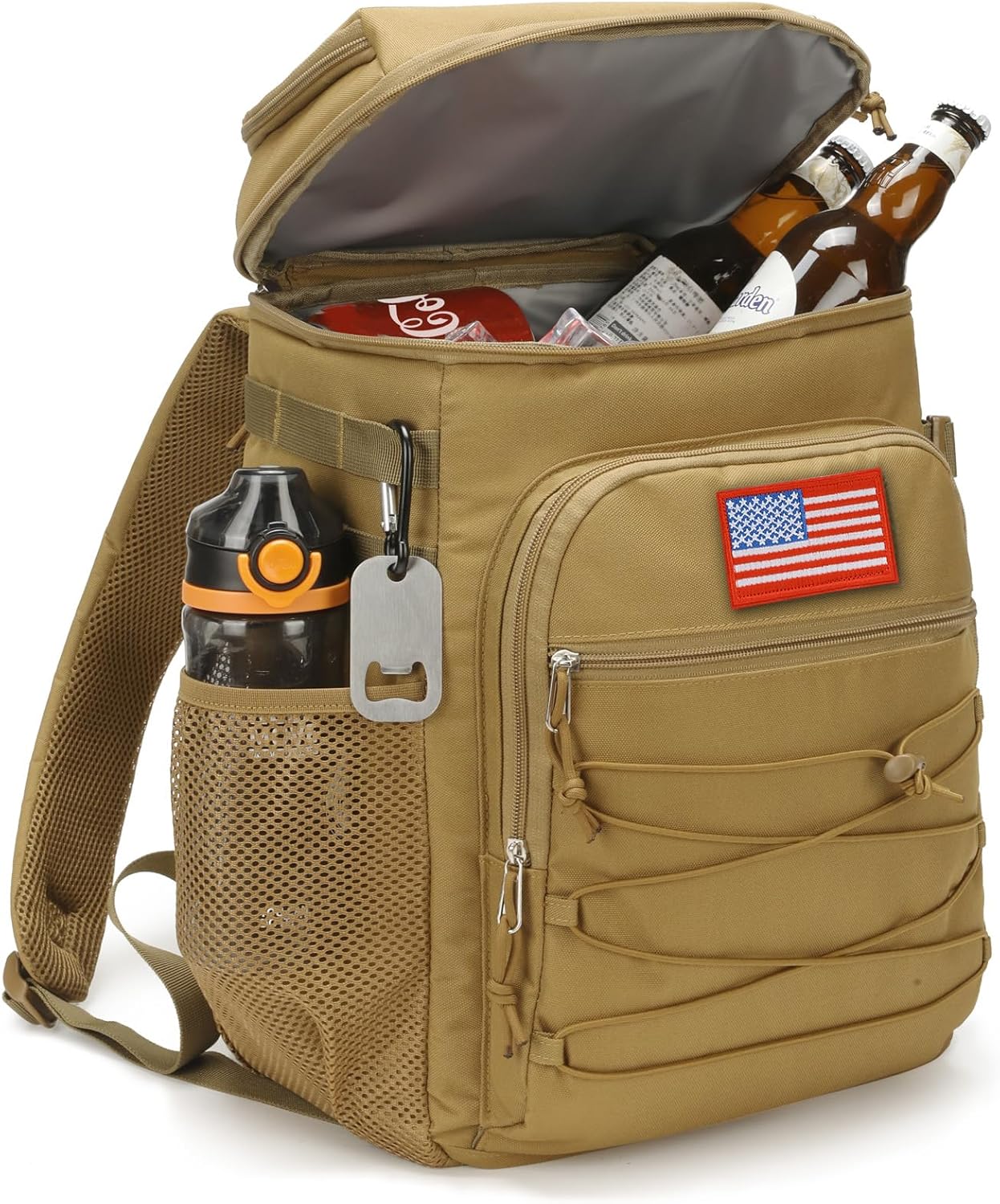 Skiennix Tactical Backpack Cooler - 25L Insulated Leak-Proof Design | Waterproof Ice Chest for Camping & Hiking