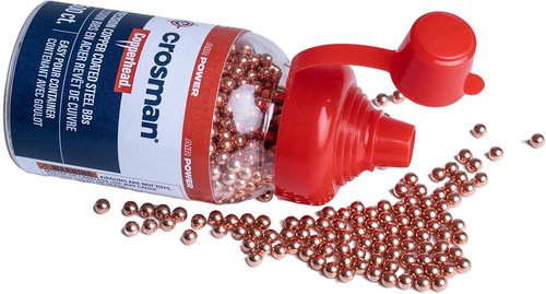 Crosman Copperhead 4.5mm BBS - Premium Copper-Coated Airgun Ammo for Enhanced Accuracy