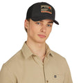 Quiksilver Men's Premium Cotton Adjustable Snap Back Logo Baseball Cap, Charcoal, One Size