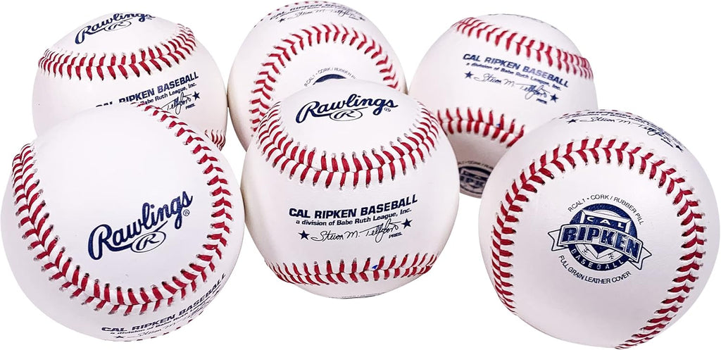 Rawlings Cal Ripken Baseballs - Competition Grade RCAL1 | Youth 14U | Multiple Count Options