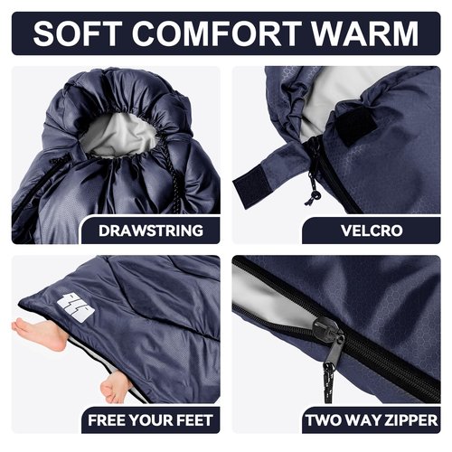 Sleeping Bags for Adults Warm Weather,Lightweight for Camping Hiking Traveling