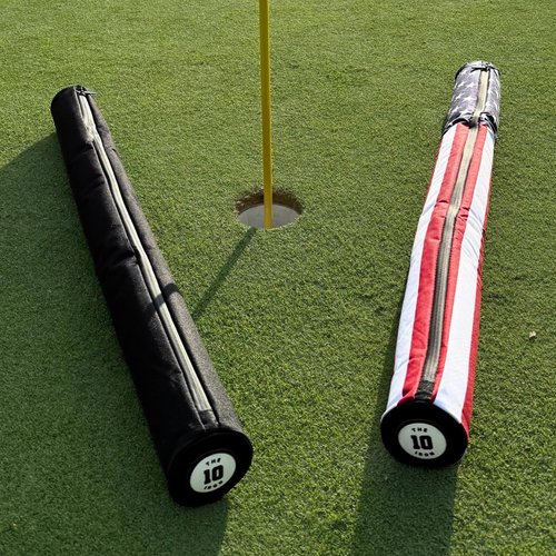 Beer Sleeve for Golf Bag - The Ten Iron, 7-Can Insulated Golf Cooler Cooler Sleeve, Discretely Keep Canned Drinks Cold on The Golf Course, Golf Gifts For Men, Gifts For Golfers