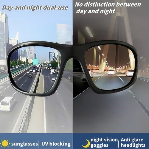 YOARDAH Italy Made Polarized Sunglasses with Corning Glass Lenses, Stylish & Scratch-Resistant for Exercise & Daily Use (grey)
