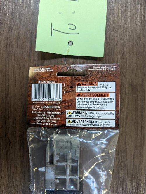 Umarex Legends M3 Grease Gun Magazine for .177 Caliber BB Gun Air Rifle