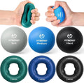 FitBeast Grip Strength Trainer - 6-Piece Finger Exerciser Set for Hand Therapy & Stress Relief