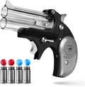 Fireball Mini, Smallest .50 Caliber Launcher, Dual-Ammo Air-Powered Home and Self-Defense Device, 50-Foot Range, Compact Non-Lethal Protection Set with Compressed-Air Capsules and Training Rounds