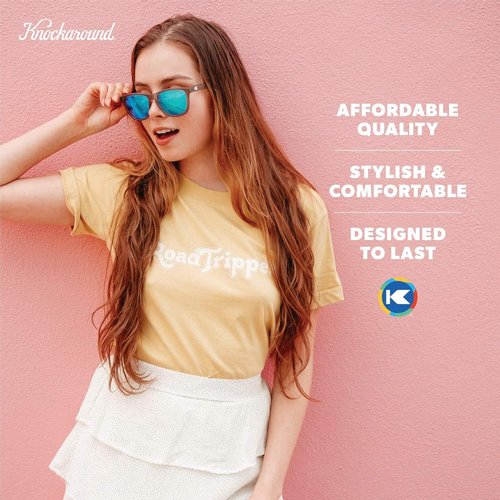 Knockaround Classics Polarized Sunglasses - UV400 Protection for Men & Women | Stylish & Durable