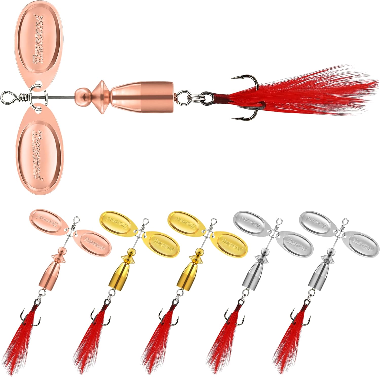 TRUSCEND Fishing Lures - Easy Catch with BKK Hook | Long Cast Vibrating Jigging Action for All Fish Species