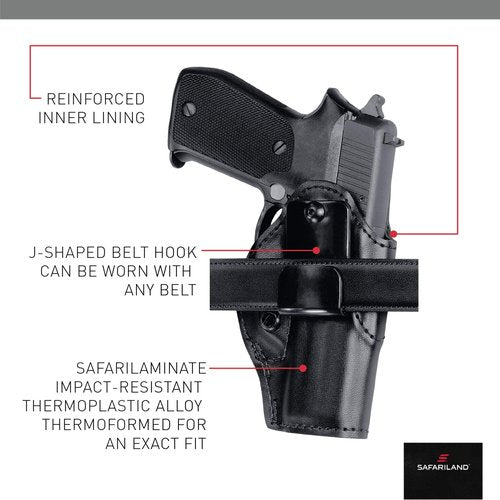 Safariland 27-283-61 Inside The Pants Holster,Plain Black