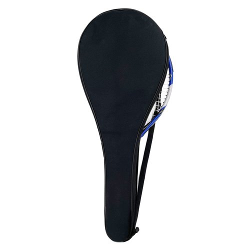Gespann Tennis Racket Cover for One Tennis Racket or Two Badminton Rackets Single Tennis Racket Cover Bag (Charcoal, S)