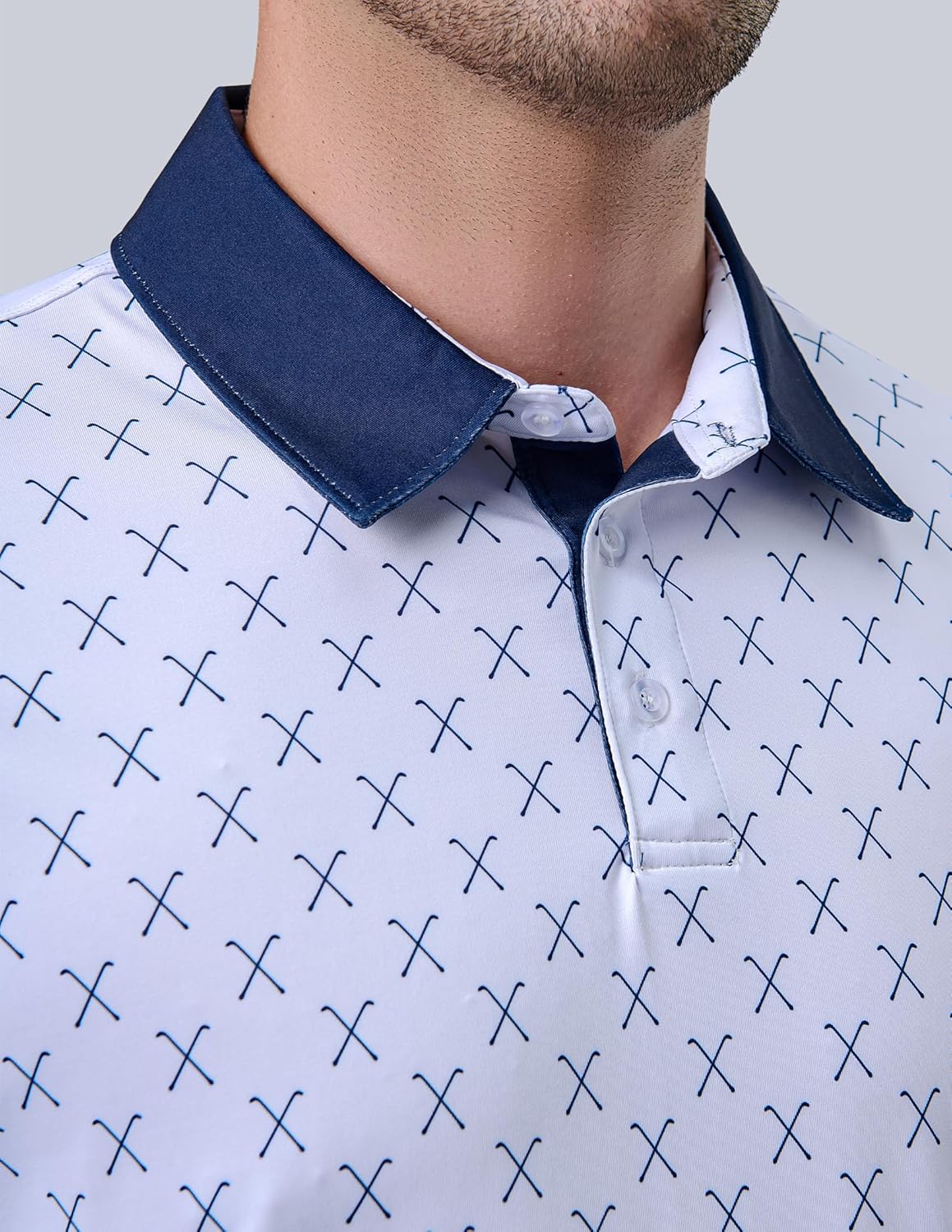 Skiennix Men's Golf Shirts - Performance Short Sleeve Moisture-Wicking Polo | 3-Pack Active Wear